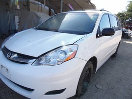 2008 Toyota Sienna LE White 3.5L AT 2WD #Z24689